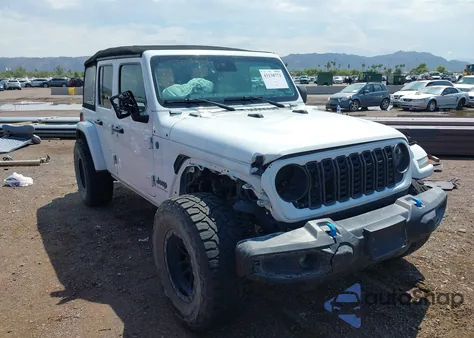 2024 Jeep Wrangler 4Xe from USA, damaged, VIN 1C4RJXN63RW230202
